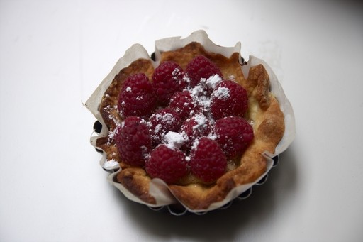 Tarte à la framboise