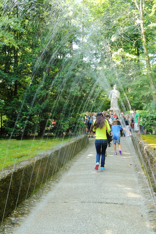 Jeux d'eau de Hellbrunn