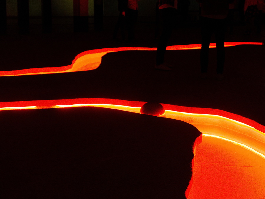 Rivière fluo
