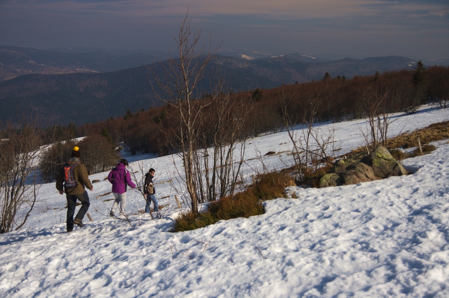 Descente vers Saint-Maurice