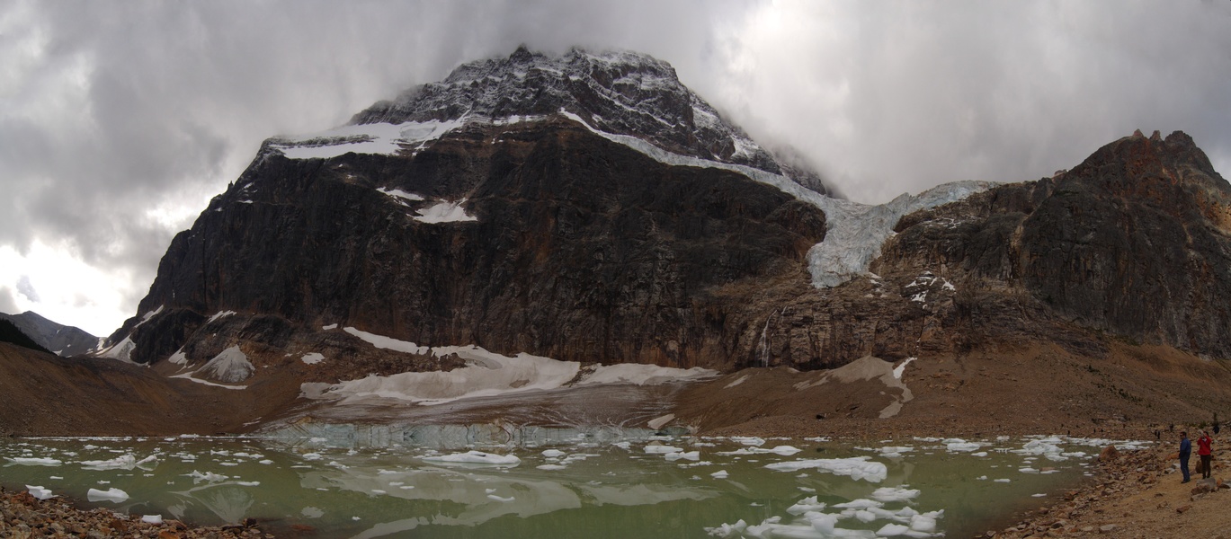Les glaciers du mont Cavell