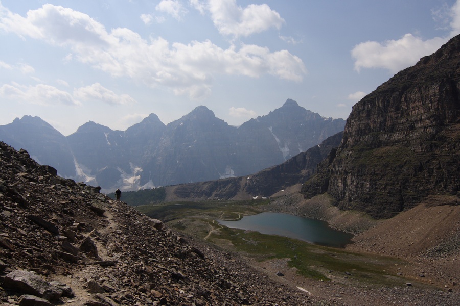 Vers Sentinel Pass...