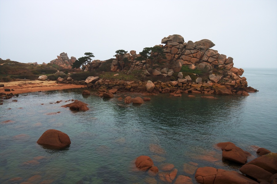 Côte de granit  rose