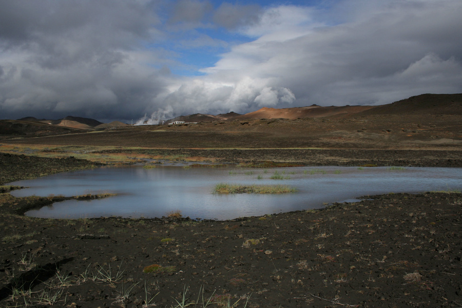 Mývatn lagoon